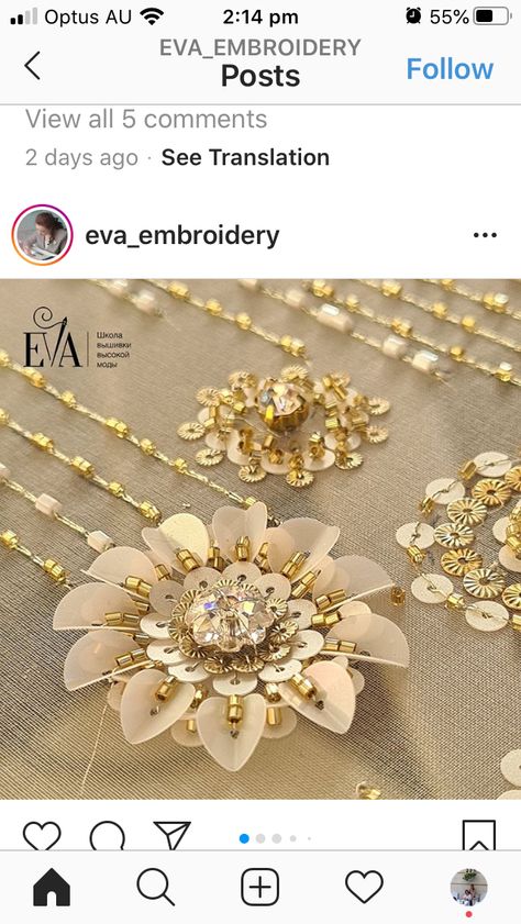 Bead And Sequin Embroidery Patterns, Gold Embroidery Patterns, Sequin Brooch, Sequins Embroidery Pattern, Sequence Flower Embroidery, Sequence Flower Embroidery Design Patterns, 3d Organza Flower Embroidery, Sequins Flowers, 3d Sequin Flower Embroidery