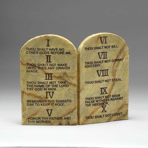 Ten Commandments Resin Stone 11 x 9 Wall or Tabletop Plaque ** You could obtain additional details at the picture link. (This is an affiliate link). #walldcorideas Ten Commandments Craft, Christ Centered Wedding, History Decor, Jewish Symbol, Museum Ideas, Christian Signs, The Ten Commandments, Christian Crafts, Resin Stone