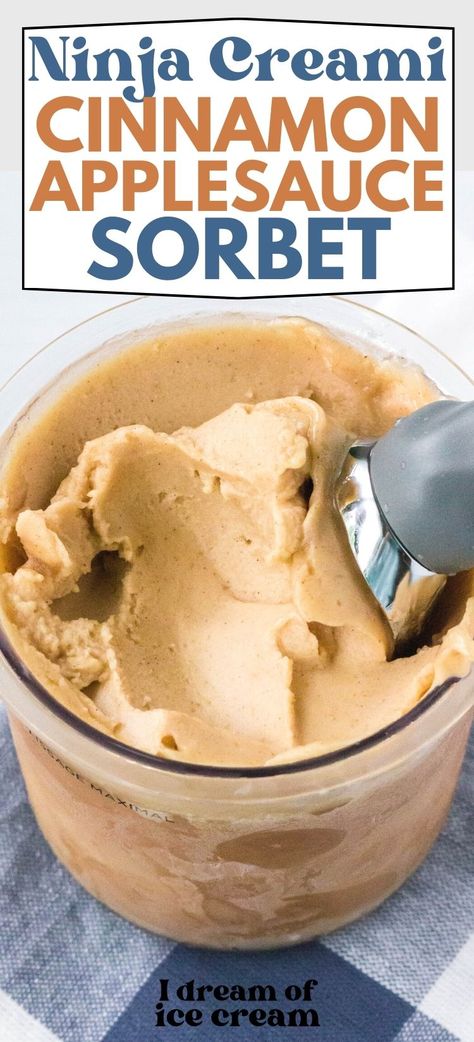 Ninja Creami Maple Walnut, Aip Ninja Creami Recipes, Ninga Cremi Recipes, Snickerdoodle Ninja Creami, Weight Watchers Ninja Creami Recipes, Ninja Creami Sorbet Recipe, Ninja Creami Frozen Yogurt Recipe, Creami Ninja Recipe Healthy, Low Calorie Ninja Creami Recipe