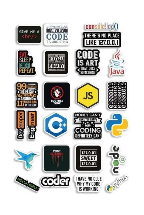 D2C Laptop Sticker for Programmer, Coder, Developer, IT Professional - Pack of 25 Glitter Fin... Sticker #sticker Stickers #stickers freesticker #freesticker freestickers #freestickers free download sticker #freedownloadsticker 2.172 Mobile Stickers Design, Cool Stickers For Laptop Printable, Computer Science Stickers Printable, Coding Stickers Laptop, Laptop Stickers For Programmer, Programmer Stickers Printable, Stickers For Programmers, Ict Stickers, Graphic Designer Stickers