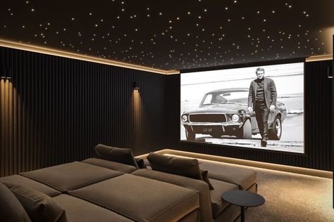 #hometheatre Cinema Room Decor, Luxury Home Cinema Room, Cinema Room Design, Sala Cinema, Spa House, Entertainment Rooms, Chalet Interior Design, Home Theater Room Design, Theater Room Design