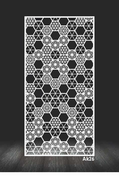 Cnc Jaali Design, Cnc Design Pattern Modern, Cnc Jali Design, Cnc Jali, Jalli Design, Exterior Wall Art, Mirror Decor Living Room, Jaali Design, Hexagonal Pattern