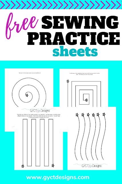 Sewing Practice Sheets, Thread A Sewing Machine, Sewing Practice, How To Thread, Sewing Courses, Sewing Machine Feet, Sewing 101, Trendy Sewing, Leftover Fabric