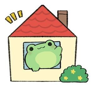 Ayunoko Frog, Round Frog, Cute Frog Drawing, Frog Friends, Friends Stickers, Amazing Frog, All Godzilla Monsters, Frog Drawing, Cute Easy Doodles