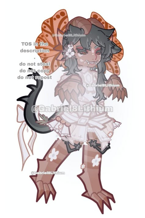 Gl2 Oc, Gacha Stickers, Demon Wolf, Party Horns, Gacha Things, Life Code, Gacha Characters, Oc Design, Gacha Ocs