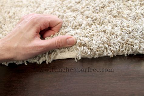 The Fun Cheap or Free Queen: Savvy Saturday projects: Make your own area rug out of remnant carpet + carpet binding tips Carpet Remnants Diy, Leftover Carpet, Area Rugs Diy, Huge Rugs, Rug Binding, Dry Carpet Cleaning, Carpet Remnants, Deep Carpet Cleaning, Diy Carpet Cleaner