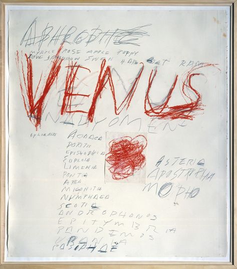 Cy Twombly Art, Cy Twombly Paintings, Taurus Art, Greek Antiquity, Centre Pompidou Paris, Cy Twombly, Apple Roses, Red Ink, Art Moderne