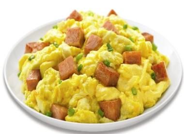 Spam And Eggs, Meat Breakfast, Breakfast Casserole French Toast, Casserole Crockpot Recipes, Breakfast Casserole With Bread, Meal For Dinner, Ground Beef Breakfast, Spam Recipes, Sausage Crockpot