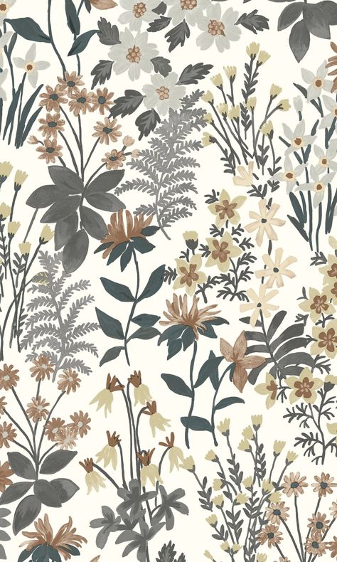 Grey Classical Flower Floral Wallpaper R9224 – Walls Republic US Floral Damask Pattern, Floral Designs Pattern, Spring Floral Pattern, Light Flower Wallpaper, Wallpaper For Room Walls, Floral Wallpaper Backgrounds, Christians Wallpapers, Wallpaper For House, Wallpaper Rooms