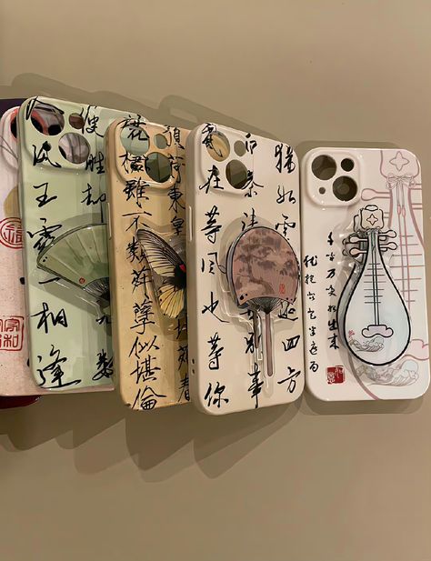 Chinese Phone Case, Diy Phone Case Design, Chinese Aesthetic, Kawaii Phone Case, Pretty Iphone Cases, Pretty Phone Cases, Aesthetic Japan, Cute Little Things, Heaven's Official Blessing