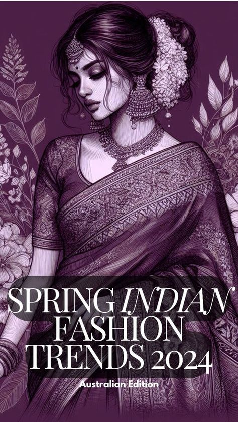 As the weather warms up and flowers bloom, Indian fashion is embracing a fresh mix of tradition and modernity for Spring 2024. Here’s a roundup of the top trends, inspired by recent celebrity sightings and designer collections, with a nod to the unique style landscape in Australia... Indian Fashion 2024, 2024 Indian Fashion Trends, Indian Fashion Trends, Trends For 2024, Celebrity Sightings, Flowers Bloom, Trendy Clothes For Women, Style Mistakes, Spring 2024