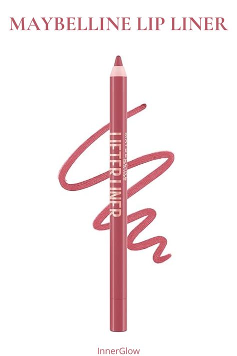 MAYBELLINE Lifter Liner Lip Liner Pencil with Hyaluronic Acid, Fine Line, 1 Count Dorothy Makeup, Maybelline Lip Liner, Maybelline Lifter, Maybelline Lip, Lip Liner Pencil, Lip Combos, Fine Line, Wizard Of Oz, Lip Liner