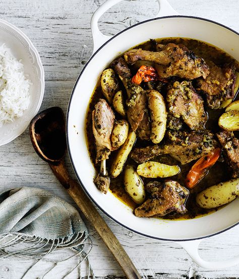 Fragrant with whiffs of coriander and chilli, this Latin American recipe for duck and potato stew is cooked with beer for a barley, slightly hoppy base. Duck Stew, Western Recipes, Potato Stew, Latin American Food, Cooking With Beer, Stewed Potatoes, Duck Recipes, Soup Dinner, Western Food