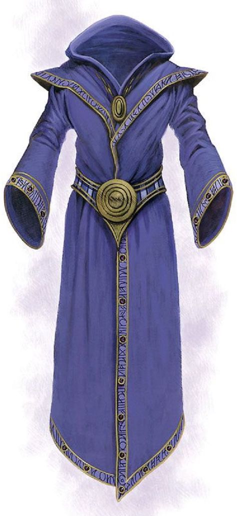 Wizard's robe (Blue) Wizard Robes, Armor Clothing, Fantasy Costumes, Fantasy Armor, Fantasy Rpg, Fantasy Clothing, Fantasy Fashion, Larp, Dungeons And Dragons