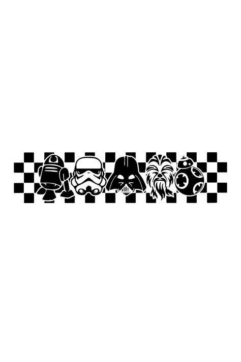 Checkered Starwars SVG Checkered Svg, Star Wars Svg Free Files For Cricut, Starwars Svg, Star Wars Svg, Star Wars Symbols, Star Wars Tshirt, Cricut Free, Svg Free Files, Cricut Svg