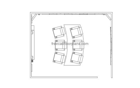 Home Theater Room - Free CAD Drawings Theatre Plan, Pool Houses Plans, Home Theater Room, House Plans Design, Floor Plans House, Room Drawing, One Storey House, Home Cinema Room, 2 Bedroom House Plans