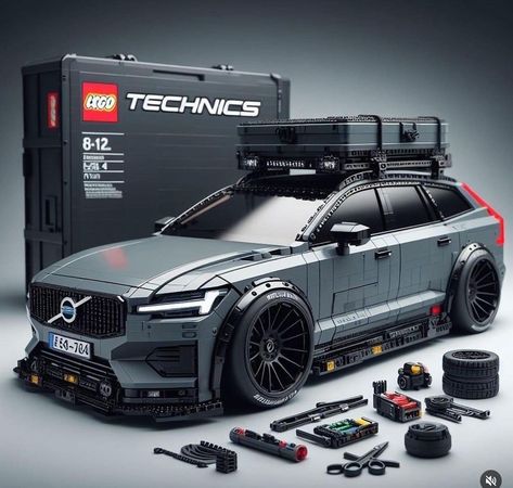 Chrysler Van, Volvo Suv, Lego Wheels, Lego Sports, Best Lego Sets, Volvo Wagon, Volvo Xc, Lego Toys, Cool Lego Creations