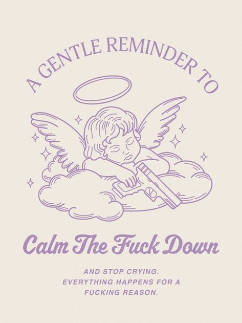 cherub graphic design vintage retro illustration funny quote manifestation affirmations wall art print angel numbers  insta: createdbylacey Cherub Illustration, Quote Manifestation, Graphic Design Vintage, Vintage Retro Illustration, Affirmations Wall Art, Affirmations Wall, Vintage Cherub, Poster Graphic Design, Illustration Funny