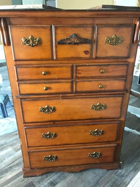 Upcylce your oudated dresser into this Farmhouse Pantry with this DIY tutorial. If you're decorating on a budget the best way you can do this is by repurposing your old furniture and creating something new. #rustic #farmhouse #makeover Farmhouse Pantry Cabinets, Orange Dresser, Broken Dresser, Dresser Farmhouse, Cabinet Doors Repurposed, Farmhouse Makeover, Diy Cabinet Doors, Dresser Ideas, Repurposed Dresser