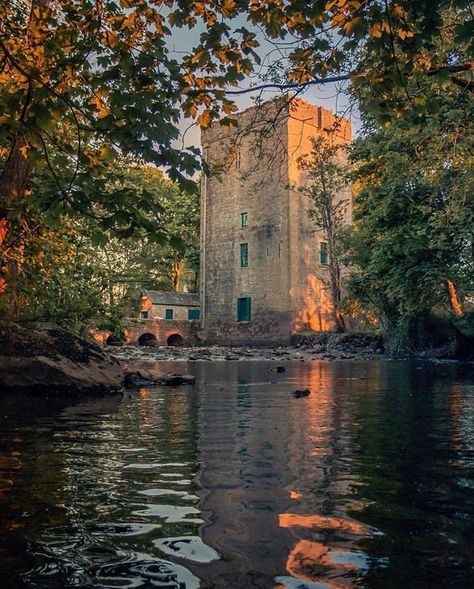 𝗚𝗮𝗹𝘄𝗮𝘆 𝗧𝗼𝘂𝗿𝗶𝘀𝗺 (@galwaytourism) posted on Instagram: “Beautiful Thoor Ballylee, 15 century tower, and summer home of Nobel Poet Laureate, W.B Yeats near Gort, Galway. .  Wonderful capture by…” • Jul 13, 2020 at 11:18pm UTC Poet Laureate, W B Yeats, County Galway, Irish Castles, Castles In Ireland, Ireland Landscape, Galway Ireland, Unique Buildings, Ancient Tree