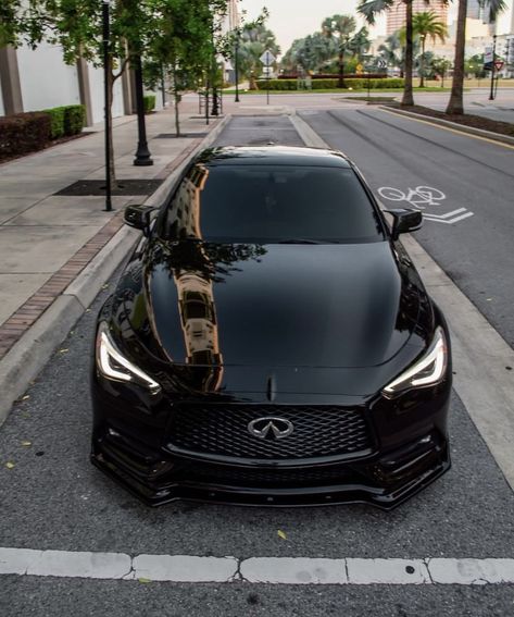 Blacked Out Infiniti Q50, Infinity Q60 Sport, Infiniti Car Aesthetic, Infiniti Q60 Modified, Infiniti Q60 Red Sport, Q60 Infiniti, Q50 Infiniti, Infinity Car, Infinity Q50