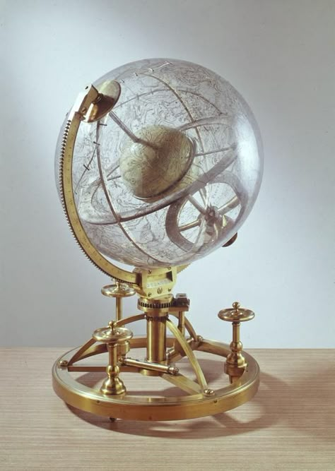 Globe Stand, Celestial Globe, Earth Witch, Ancient Techniques, Armillary Sphere, Celestial Sphere, Steampunk House, Mechanical Art, Sundials