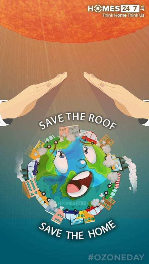 International Ozone Day #ozone #ozonelayer #homes247 #thinkhomethinkus #indiaestates #ozoneday Protection Of Ozone Layer Poster, Deforestation Poster, Environmentalist Art, Save Earth Posters, Ozone Depletion, Canvas Painting Projects, Powerpoint Background Templates, Earth Poster, Drawing Competition