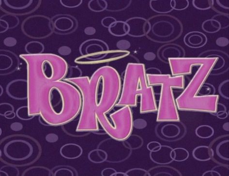 Bratz Money Aesthetic, Bratz Purple Aesthetic, Bratz Widget Aesthetic, Bratz Widgets, Bratz Logo Aesthetic, Bratz Poster, 2000s Logo, Bratz Halloween, Bratz Logo