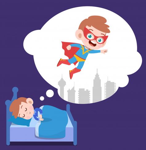 Kid boy sleep dream Premium Vector | Premium Vector #Freepik #vector #cartoon #home #cute #smile Dream Cartoon, Boy Sleeping, Dream Illustration, Action Pictures, Dream Drawing, School Illustration, Dream Video, Boys Day, Dream Kids