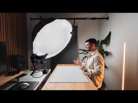 Compact Studio, Maximum Efficiency: My Space-Saving YouTube Setup - YouTube Youtube Set Up Background, Youtube Studio Setup, Youtube Backdrops, Background For Video, Studio Room Design, Youtube Setup, Up Background, Creator Studio, Film Making