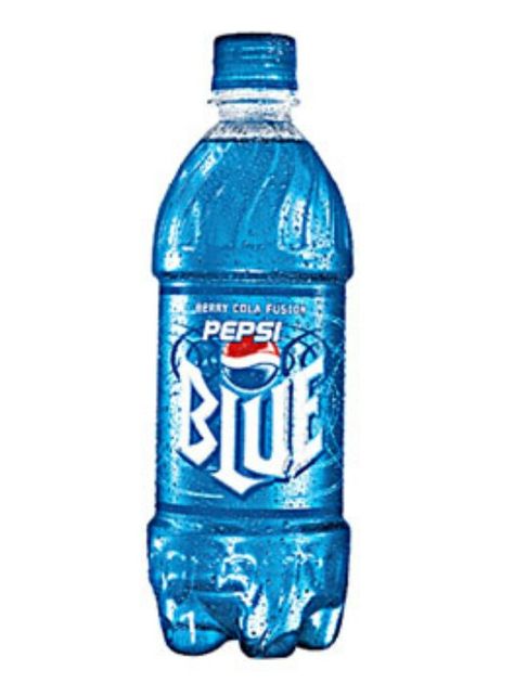 Pepsi blue...seriously want like 12 bottles of this...so sad it doesn't exist anymore. :( Oreo Cakesters, Pepsi Blue, Discontinued Food, Yogurt Flavors, Orange Soda, Shandy, Pepsi Cola, Fiji Water Bottle, Cream Soda