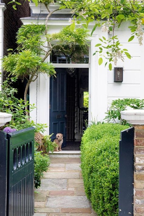 Front Garden Path, Victorian Front Garden, Front Path, Garden Front Of House, Small Front Gardens, Townhouse Garden, Front Gardens, Front Garden Design, Potager Garden