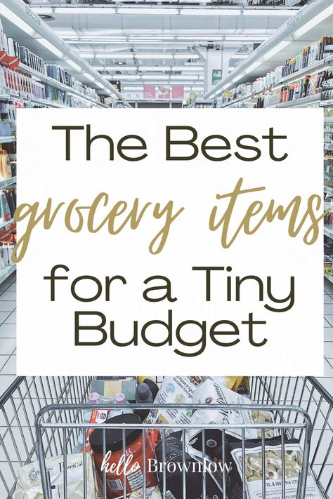 Essential Grocery List Budget, Groceries For Two, Low Income Living, Budget Bites, Budget Grocery Shopping, Frugal Hacks, Budget List, Meals On A Budget, Eat On A Budget