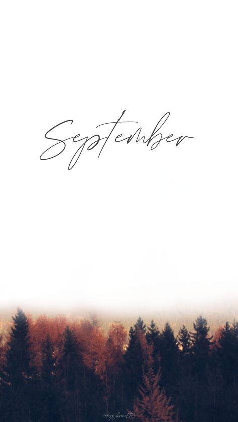 September Wallpaper Iphone, Autumnal Wallpaper, Month Wallpaper, September Wallpaper, Wallpaper Inspirational, Inspirational Wallpaper, Quotes Pink, Wallpaper Autumn, Autumn Wallpaper