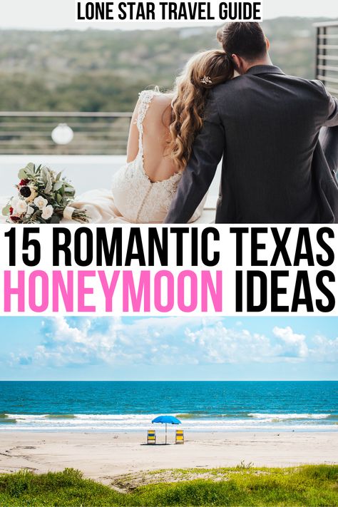 Looking for a romantic honeymoon close to home? Here's where to honeymoon in Texas! texas honeymoon ideas | honeymoon places texas | honeymoon destinations in texas | most romantic resorts in texas | most romantic hotels in texas | most romantic getaways in texas for couples | texas romantic getaways Texas Honeymoon Destinations, Romantic Getaways In Texas, Texas Honeymoon, Dallas Date Ideas, Resorts In Texas, Texas Weekend Getaways, Places To Honeymoon, Romantic Beach Getaways, Winter Honeymoon