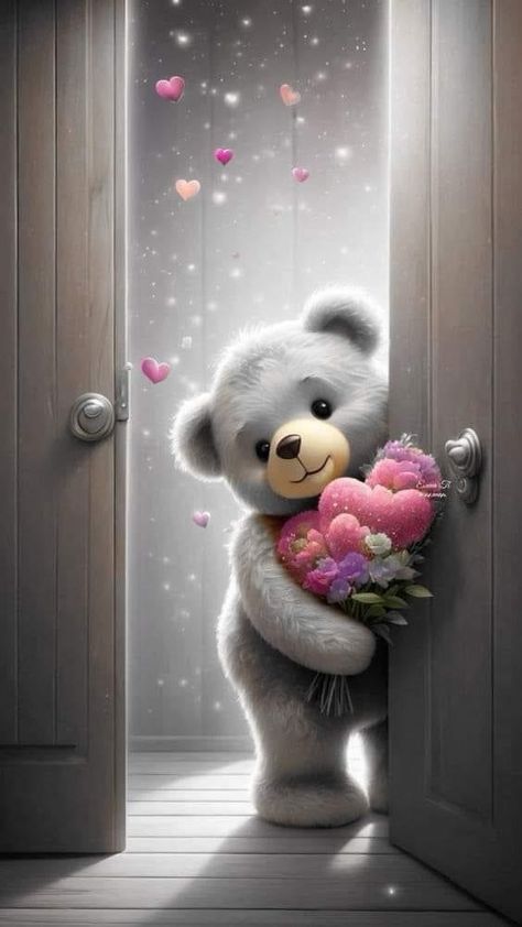 Cute Teddy Bear Pics, Teddy Bear Quotes, Modern Wallpapers, Teddy Pictures, Teddy Bear Images, Teddy Bear Wallpaper, Beauty Beast, Teddy Bear Pictures, Iphone Wallpaper Hd Nature