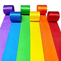 Check this out! Streamer Garland, Halloween Wedding Decorations, Ribbon Wedding Decorations, Outdoor Backdrops, Diy Crafts Christmas, Party Streamers, Garland Backdrops, Picnic Decorations, Rainbow Ribbon