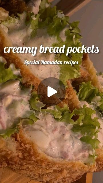 Anum Nauman on Instagram: "Ramadan special bread pockets 😋   Detail recipe on my YouTube channel link in bio  Bread pockets are really simple and easy-to-make starters at home. It is a great choice for those who don’t want to spend hours in the kitchen. Great choice for iftar, kids lunch box or parties. I call it a no-fail recipe for beginners. Bread pockets are a wonderful snack and a great appetizer.  For this awesome recipe, you just need to make the filling of your choice ready along with sliced bread. The filling can be veg or non-veg. Cut off the edges of Bread slices. Flatten with using a rolling pin. Fill the pockets, dip in the egg, coat with breadcrumbs, fry and serve.  Ingredients  3 eggs  1 cup cream  2 tsp Mayonnaise  Black paper 1tsp  Salt to taste  Vegetables (Jo ap ko ache Bread Pockets, Bread Paneer Recipes, Bread Samosa Recipe, Bread Pakora Recipes, Paneer Bread Roll, Bread Pakoda Recipe Video, Egg Mayonnaise, Ramadan Recipes, Kids Lunchbox