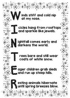 It's Winter! Let's Write a SNOW Poem! Acrostic Poem Examples, Acrostic Poem For Kids, Snow Poems, Shared Reading Poems, Fifth Grade Writing, Winter Poetry, Winter Poems, Reading Poems, Childrens Poems