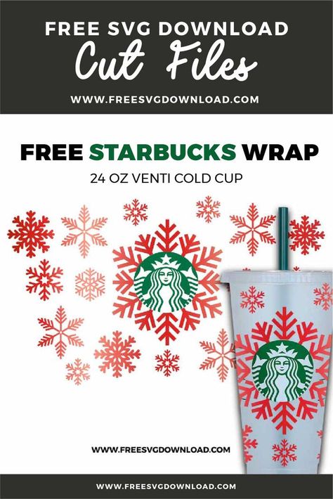 Candy Cane Svg, Starbucks Christmas Cups, Starbucks Wrap Svg, Snowflakes Svg, Christmas Starbucks, Starbucks Wrap, Starbucks Cup Design, Cricut Svg Files Free, Christmas Cups