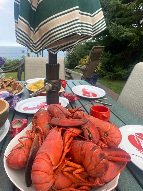 Maine Usa Aesthetic, Lobster Roll Aesthetic, Charleston Red Rice Recipe, Lobster Aesthetic, Mouth Sketch, Carley Fortune, Maine Lobster Festival, Maine Aesthetic, Red Rice Recipe