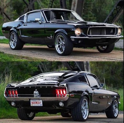 Ford Mustang 1969, Ford Mustang Classic, 1968 Mustang, Old Muscle Cars, Auto Retro, Ford Mustang Fastback, Ford Torino, Custom Muscle Cars, Mustang Fastback