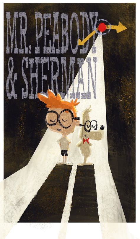 Mr.Peabody and Sherman Visual Development Art, Mr Peabody And Sherman, Peabody And Sherman, Mr Peabody & Sherman, Stick Season, Concept Art World, Color Key, Picture Books Illustration, Dreamworks Animation