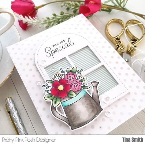 Some Exciting News and a Card to go with it! | Cards and Coffee Time Cards And Coffee Time, Stampin Up Amazing Phrasing, Country Bouquet, Country Flowers, Stamping Projects, Card Flowers, Pretty Pink Posh, Window Cards, Stamp Projects