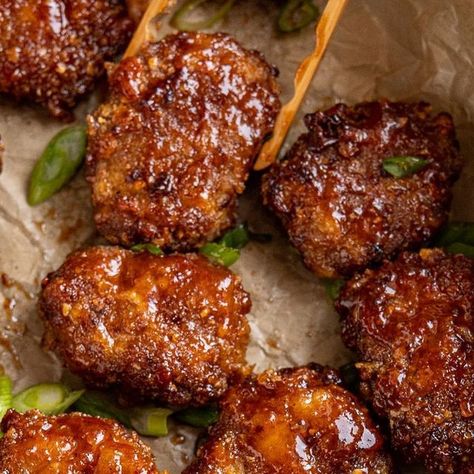 Hot Honey Chicken Nuggets, Air Fryer Chicken Nuggets Ground Chicken, Hungry Happens Chicken Nuggets, Breaded Chicken Nuggets Air Fryer, Skinnytaste Chicken Nuggets, Homemade Chicken Nuggets, Honey Bbq Chicken, Chicken Nugget Recipes, Nuggets Recipe