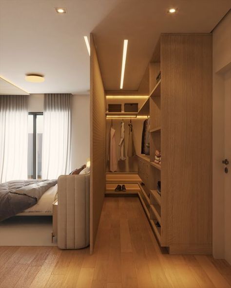 Room With Closet, Walking Closet Ideas, Best Master Bedrooms, Suite Master, Suite Ideas, Closet Design Layout, Bedroom Closet Design, 아파트 인테리어, Bedroom Closet