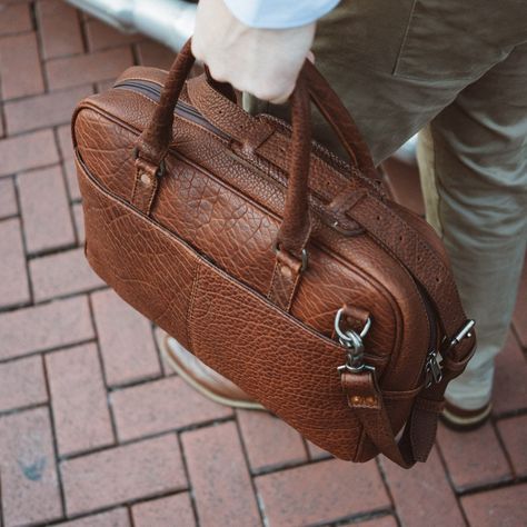 Leather Bags For Men, Dark Brown Leather Jacket, Bison Leather, Briefcase Bag, Leather Briefcase Men, Men Bag, Laptop Messenger Bags, Laptop Briefcase, Leather Duffle Bag