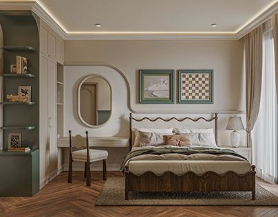 Check out new work on my @Behance profile: "WHITE VILLA - BEDROOM" http://be.net/gallery/204494543/WHITE-VILLA-BEDROOM Corner Bed Design Bedrooms, Corner Bed Design, Neutral Kids Bedroom, Villa Bedroom, White Villa, 2024 Bathroom, Corner Bed, Green Bed, Idea Bedroom