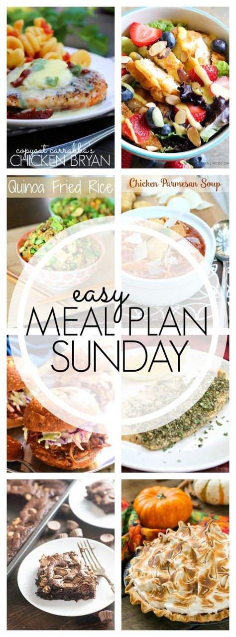 Easy Meal Plan, Meal Planning Board, Monthly Menu, Plane Food, Meal Planning Menus, Honey Bbq Chicken, Sunday Recipes, Easy Meal Plans, Beef Recipes Easy