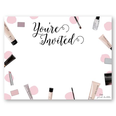 Mary Kay Open House Invitations, Mary Kay Invitations Templates, Mary Kay Party Invitations, Vivian Lee, Mary Kay Logo, Mary Kay Open House, Mary Kay Flyers, Mary Kay Hostess, Mary Kay Printables